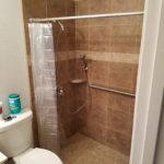 Tile Roll in Shower