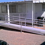 Metal Wheel Chair Ramp